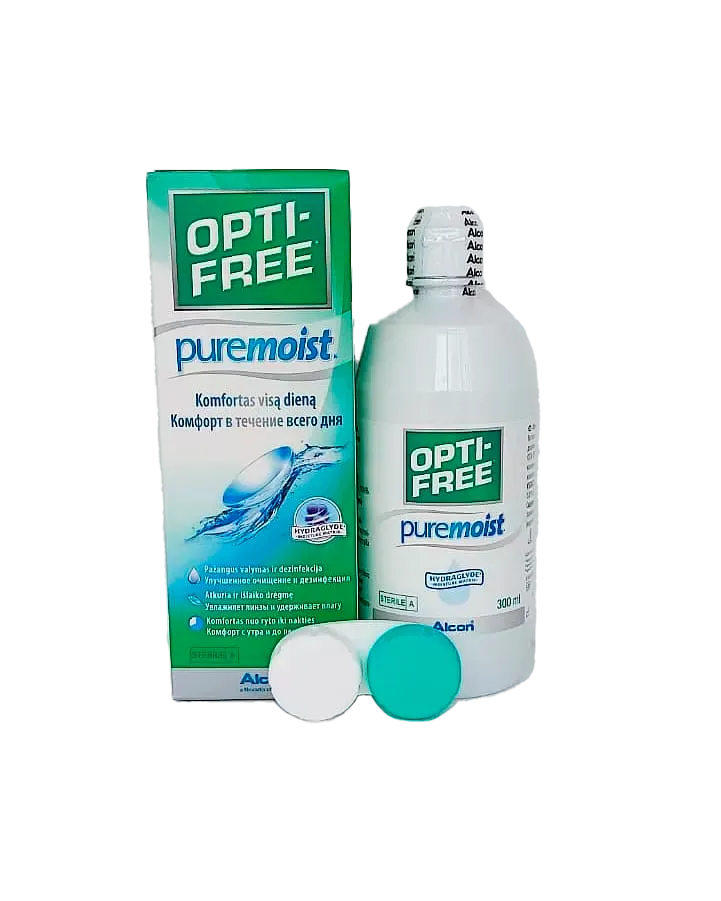 картинка Opti-Free Pure Moist 300 мл от магазина Fielmann