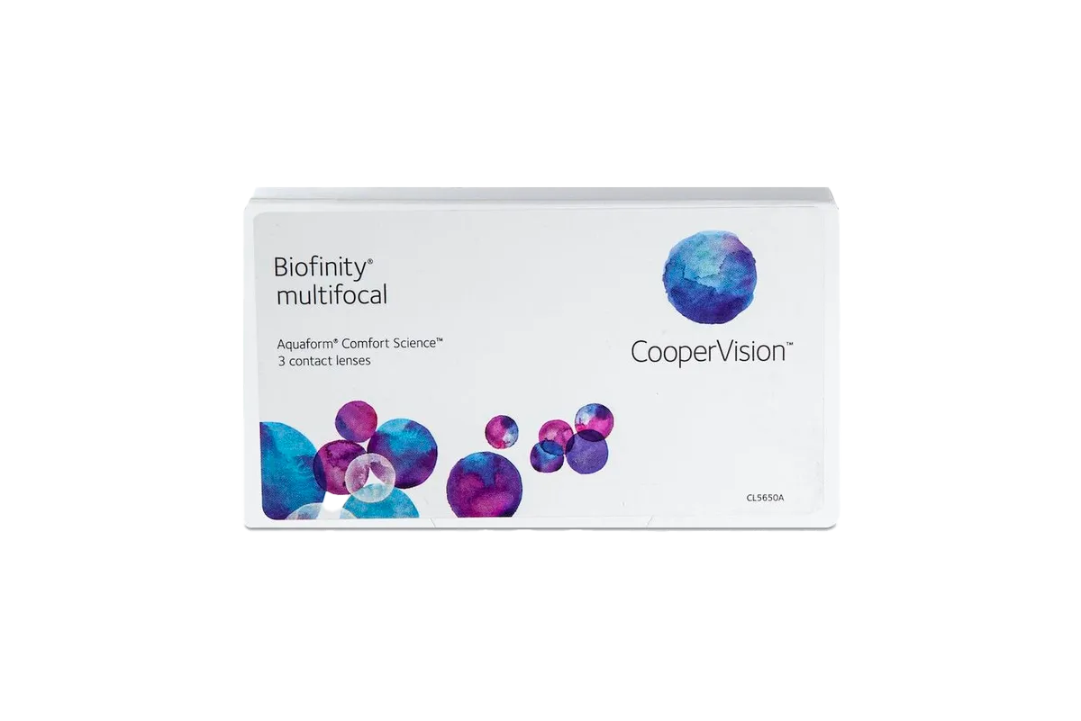картинка Мультифокальные контактные линзы Biofinity multifocal  от магазина Fielmann